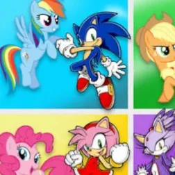 chat with ai character: Mlp x sonic