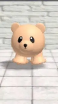 ai character: a bear background