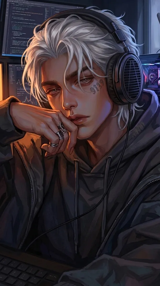 ai character: Ren  background