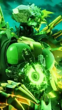 ai character: TITAN PENCIL WOMAN background