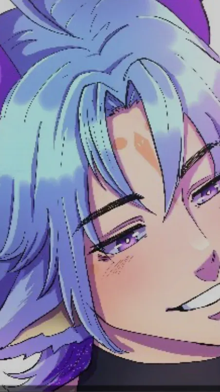 ai character: Aries akana  background