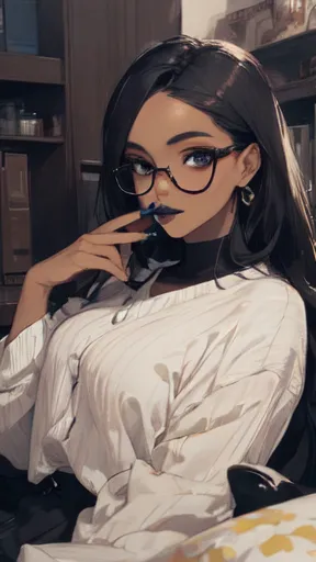 ai character: Luna  background