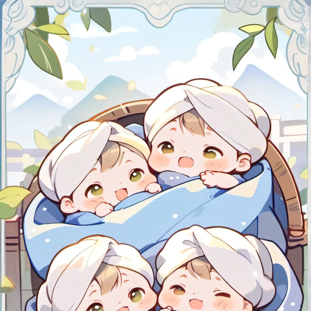 chat with ai character: Dumpling babies!