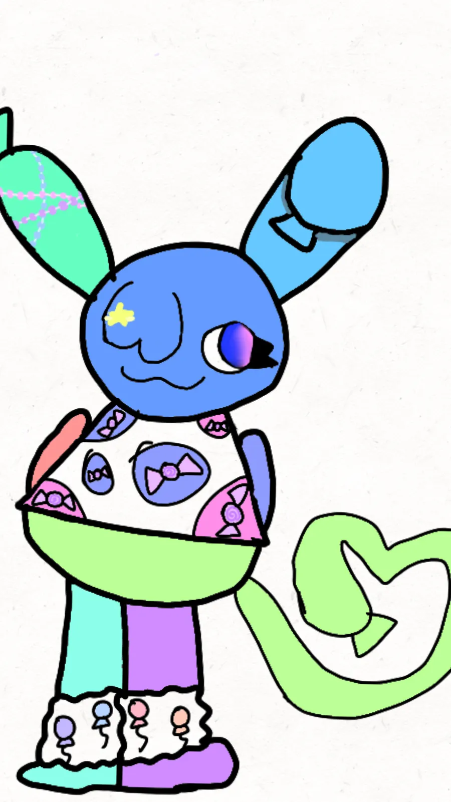 ai character: Loon dw oc background