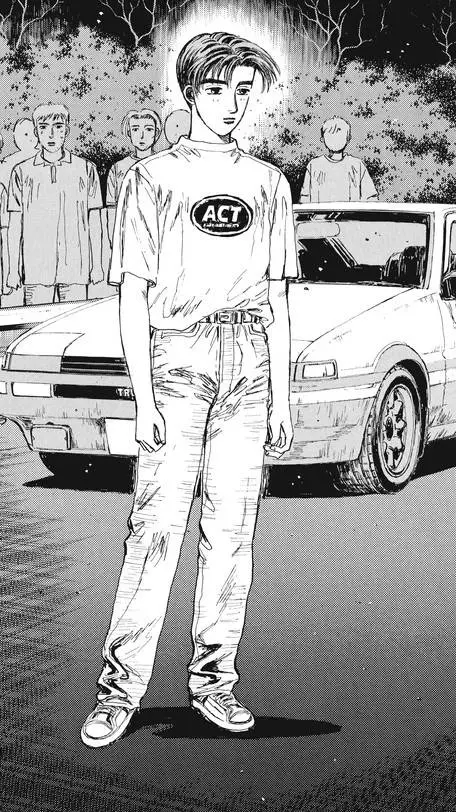 ai character: Takumi Fujiwara background