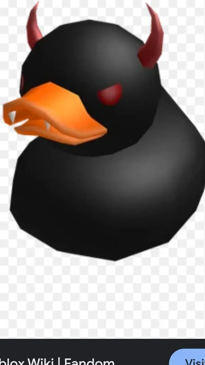 ai character: evil duck background