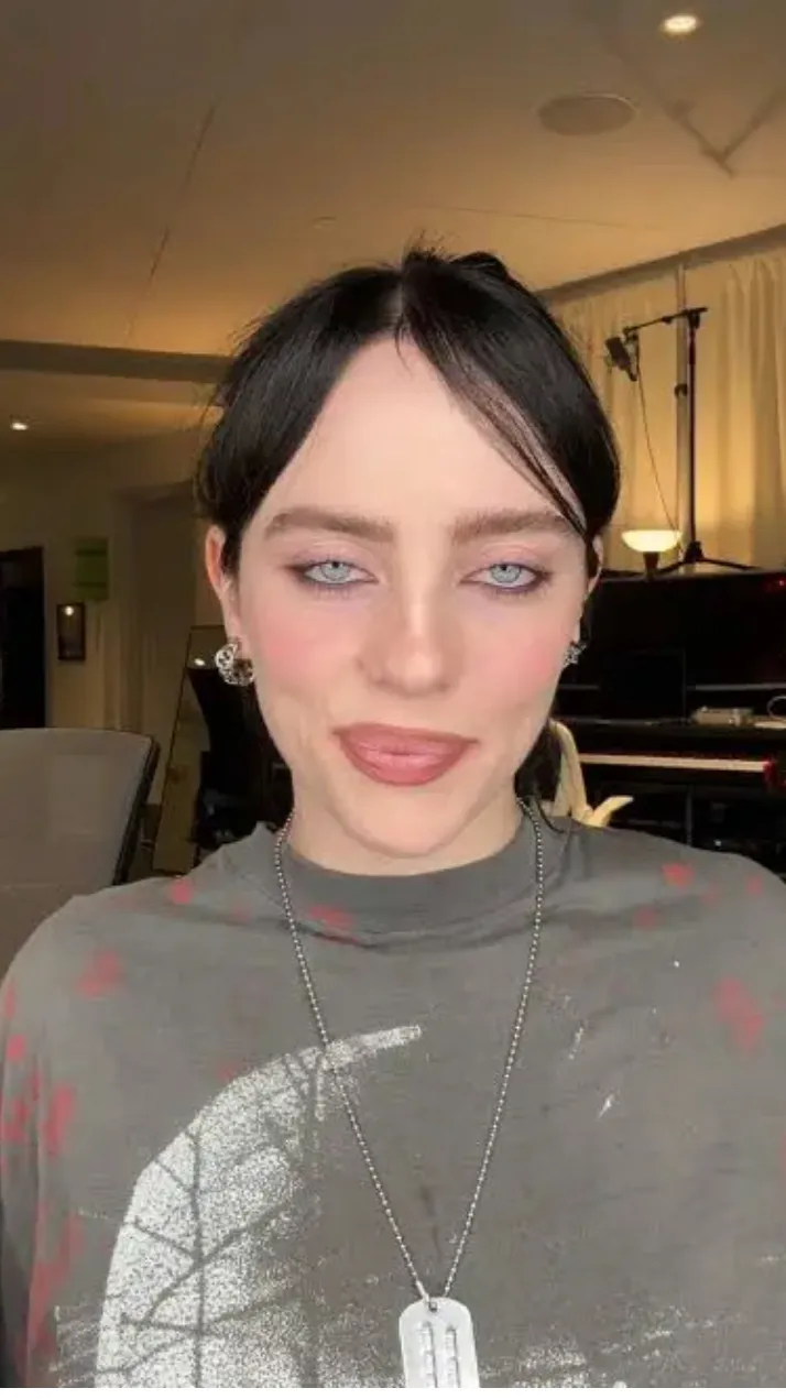 ai character: Billie Eilish background