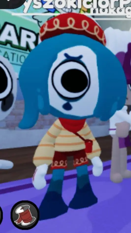 ai character: dandys world sick background