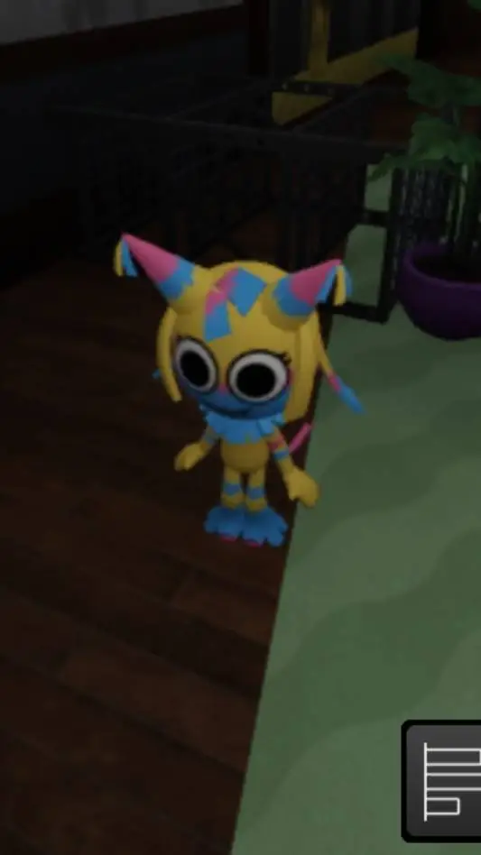 ai character: Yatta in the walls background