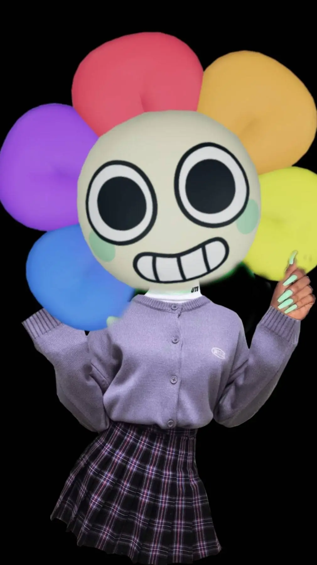 ai character: Dandys world  background