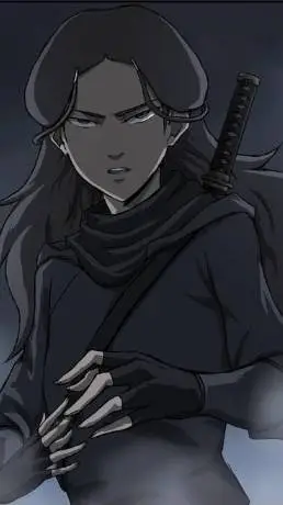 ai character: Distorted katara background