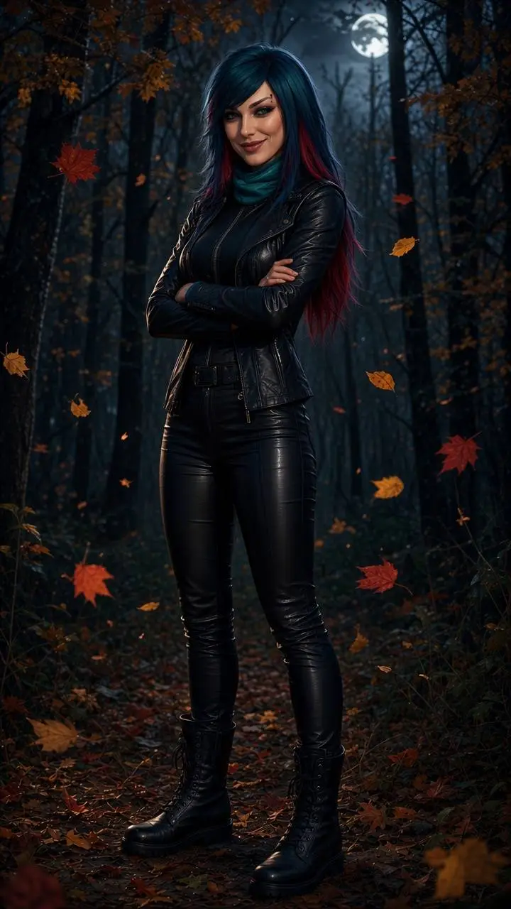 ai character: Kat background