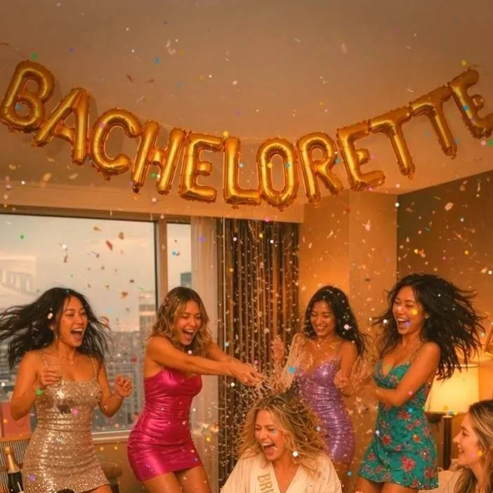 chat with ai character: Bachelorette party