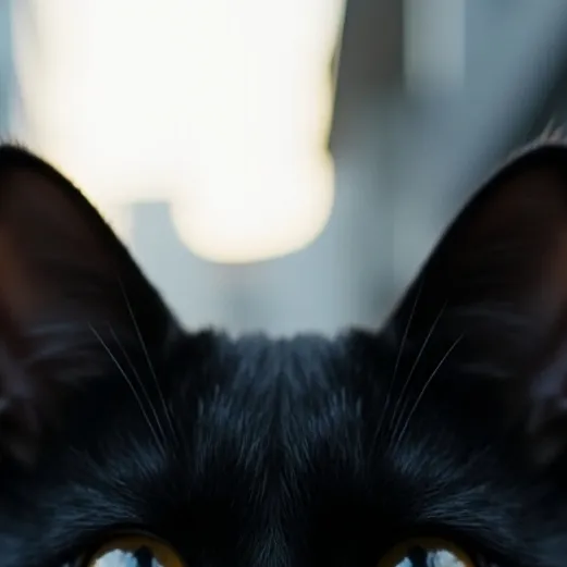 chat with ai character: Black kitty