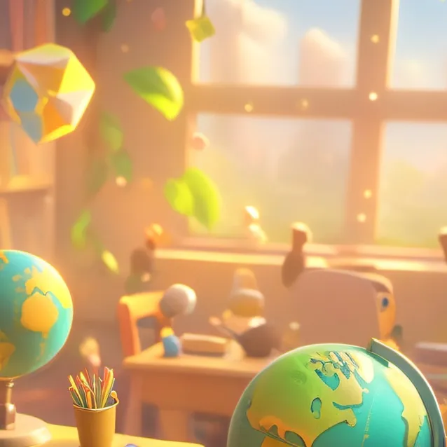chat with ai character: classroom 