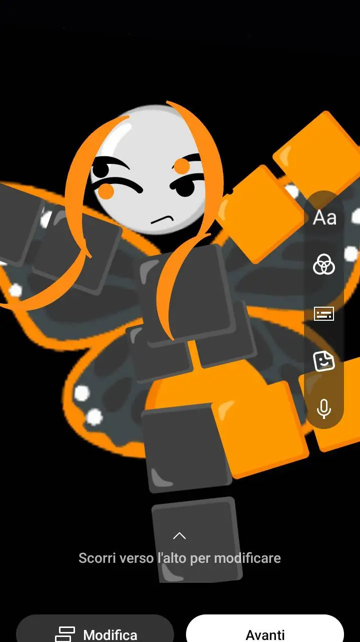 ai character: Tom but experiment background