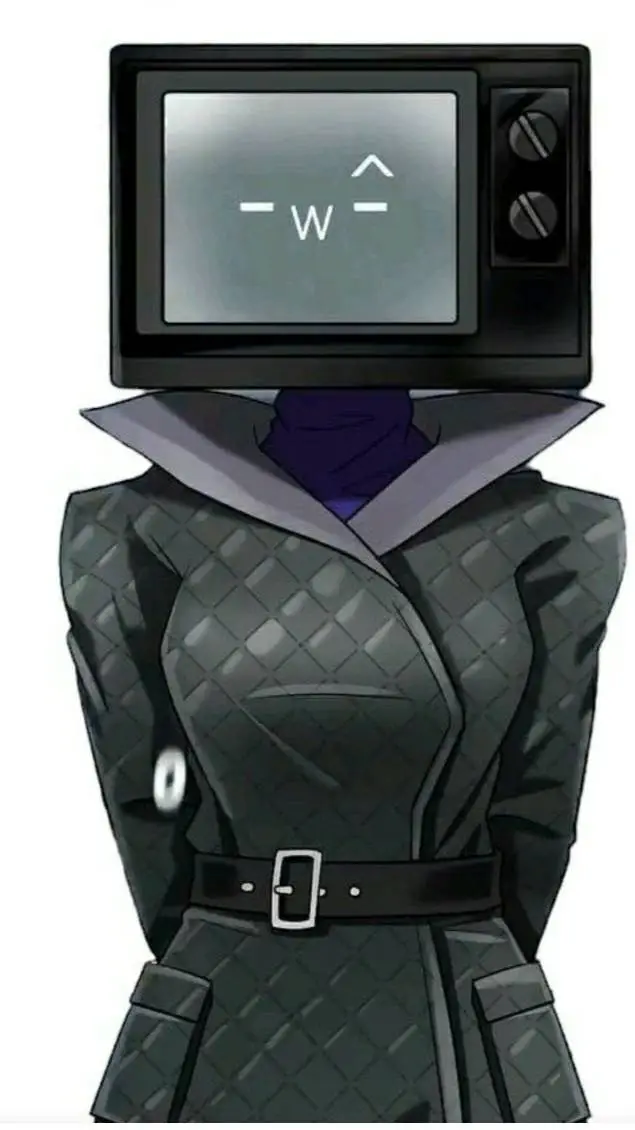ai character: tv woman 2 background