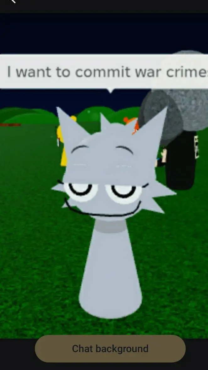 ai character: sprunki disco background