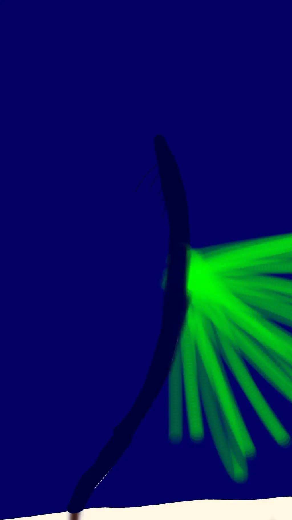 ai character: Booties fart background