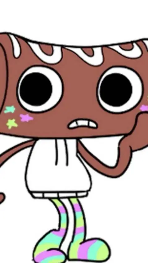 ai character: Fruitcake background