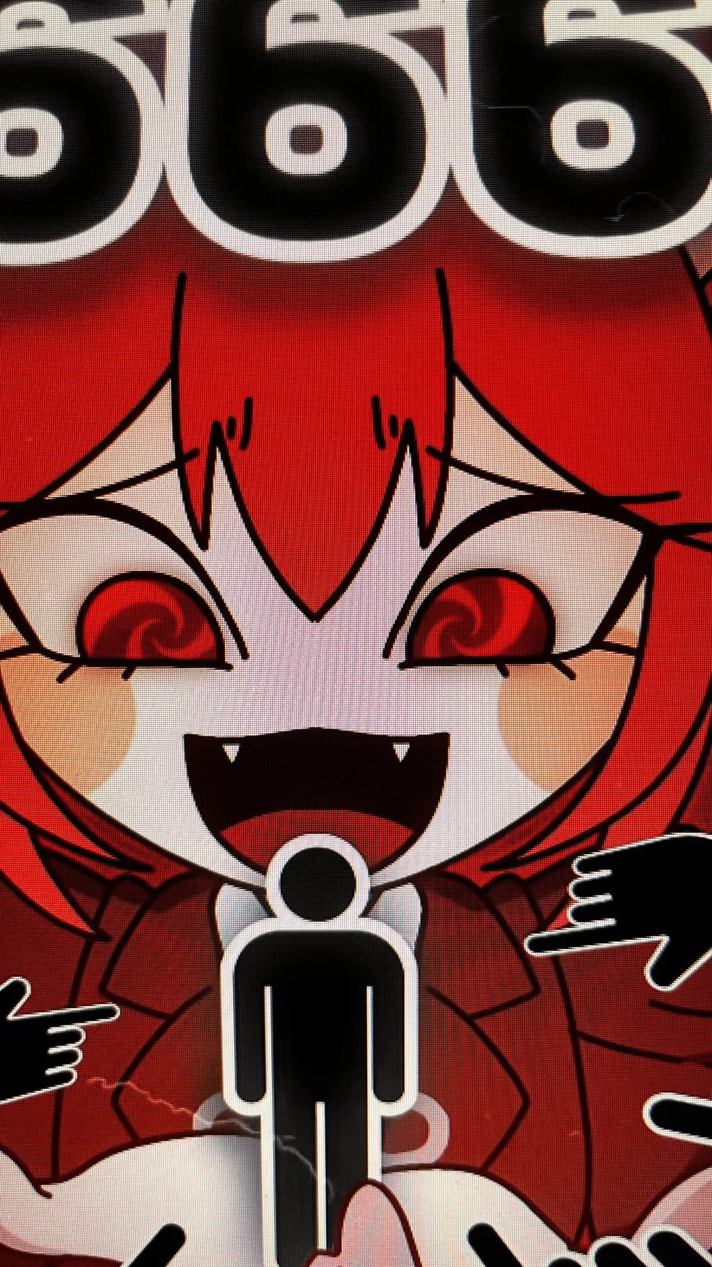 ai character: Kasane Teto background