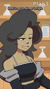 ai character: May (first met) background