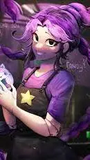 ai character: 💜Lily Lovebraids 💜 background