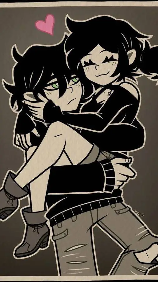 ai character: Andy and Leyley~🩸 background