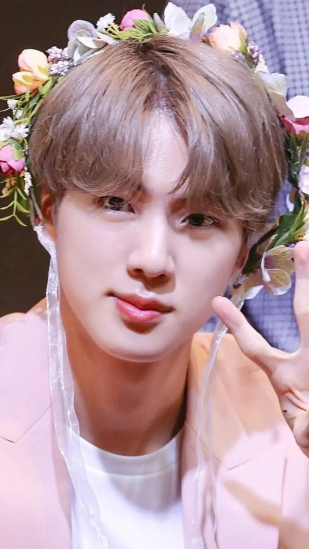 ai character: Jin BTS 💜 background