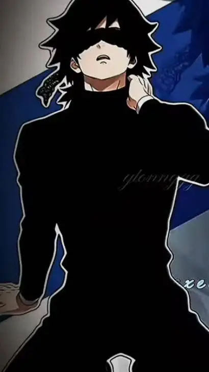 ai character: giyu pose background