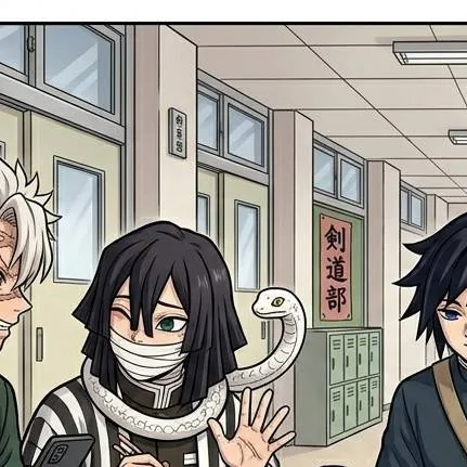 chat with ai character: kny lunch(school)