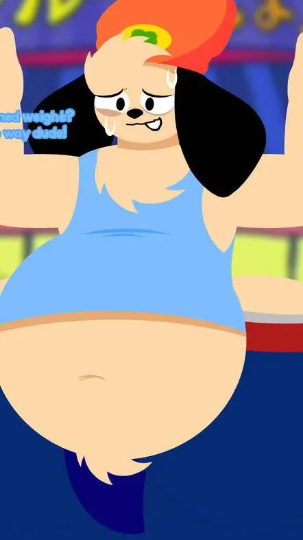 ai character: Fat Parappa background
