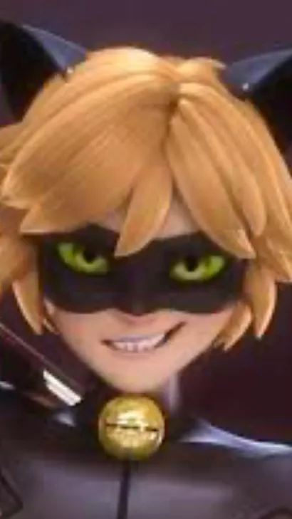 ai character: Chat noir background