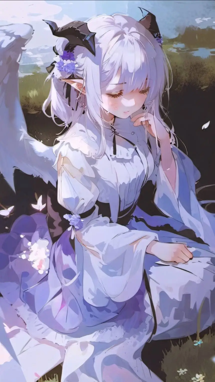 ai character: 🤍⛓️• Evander •⛓️🤍 background