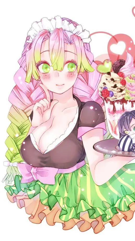 ai character: Mitsuri background