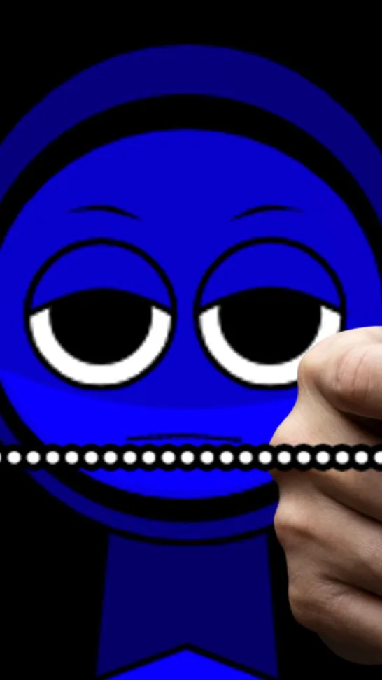 ai character: Sus Sprunki background