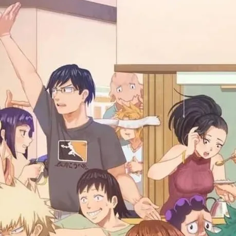 chat with ai character: mha sleepover