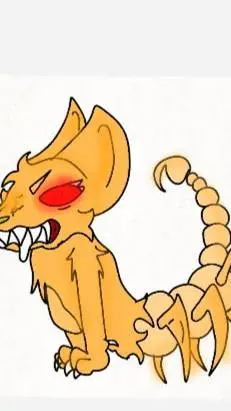 ai character: Monster Sandra  background