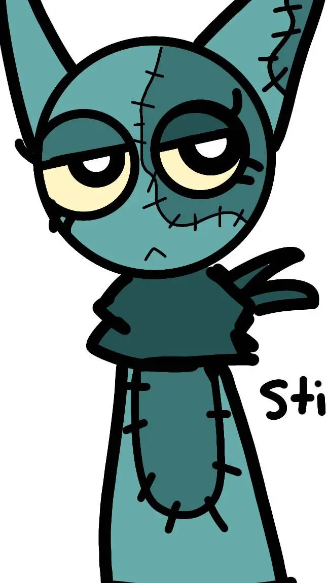ai character: €~Stitchy~€ background