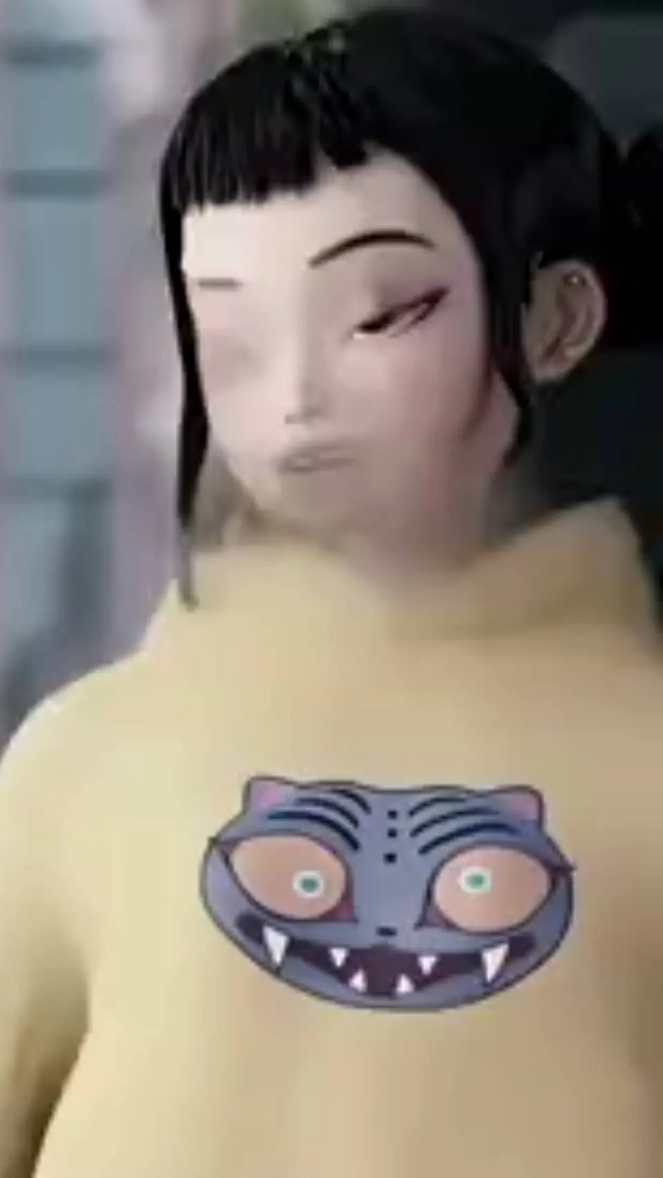 ai character: zoey background