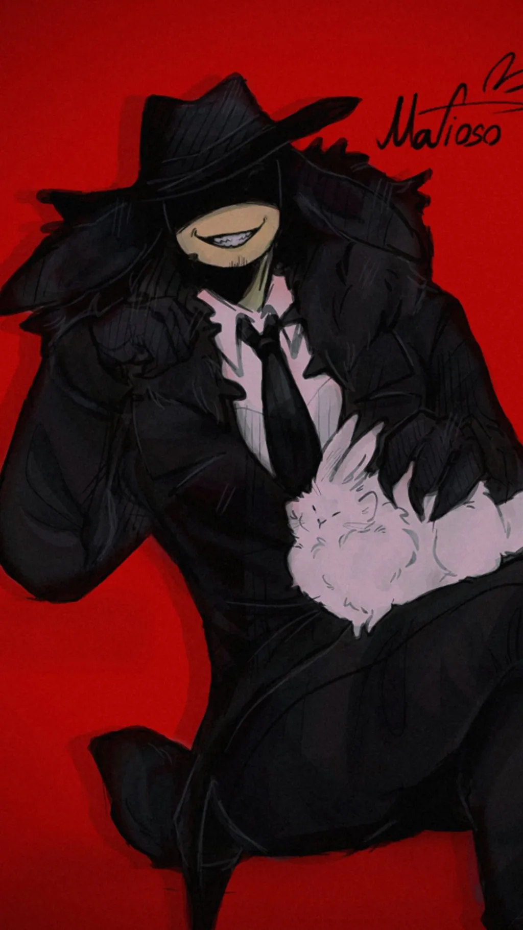 ai character: Freaky Mafioso background