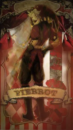 ai character: Pierrot background