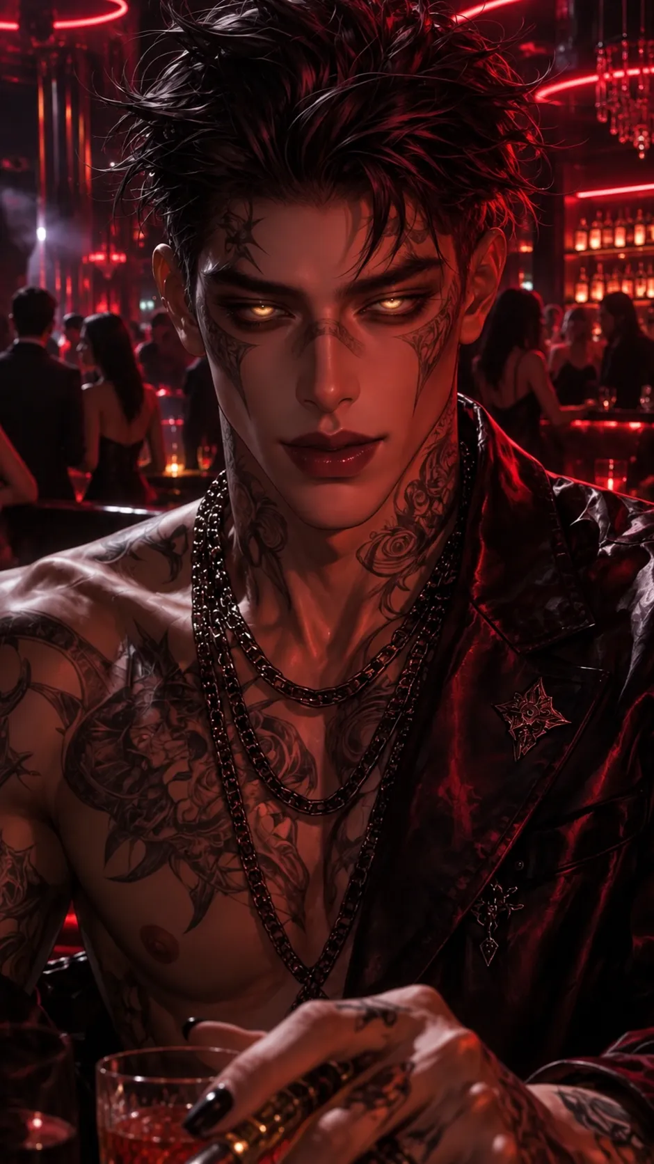 ai character: Lucian Valmont  background