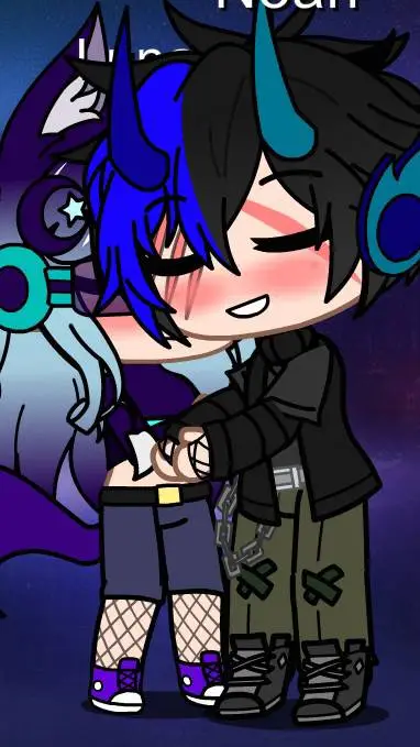 ai character: luna and noah background