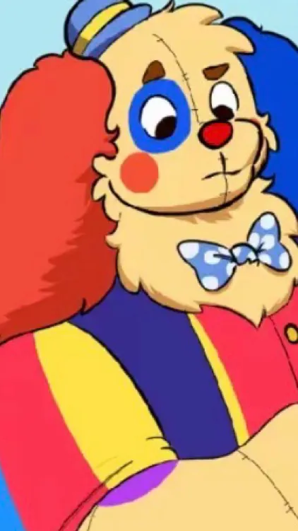 ai character: Circus Doggy background