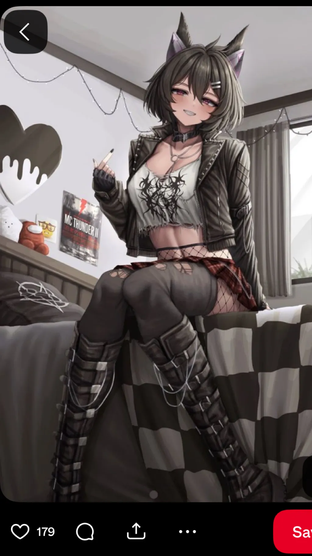 ai character: Amanda  background
