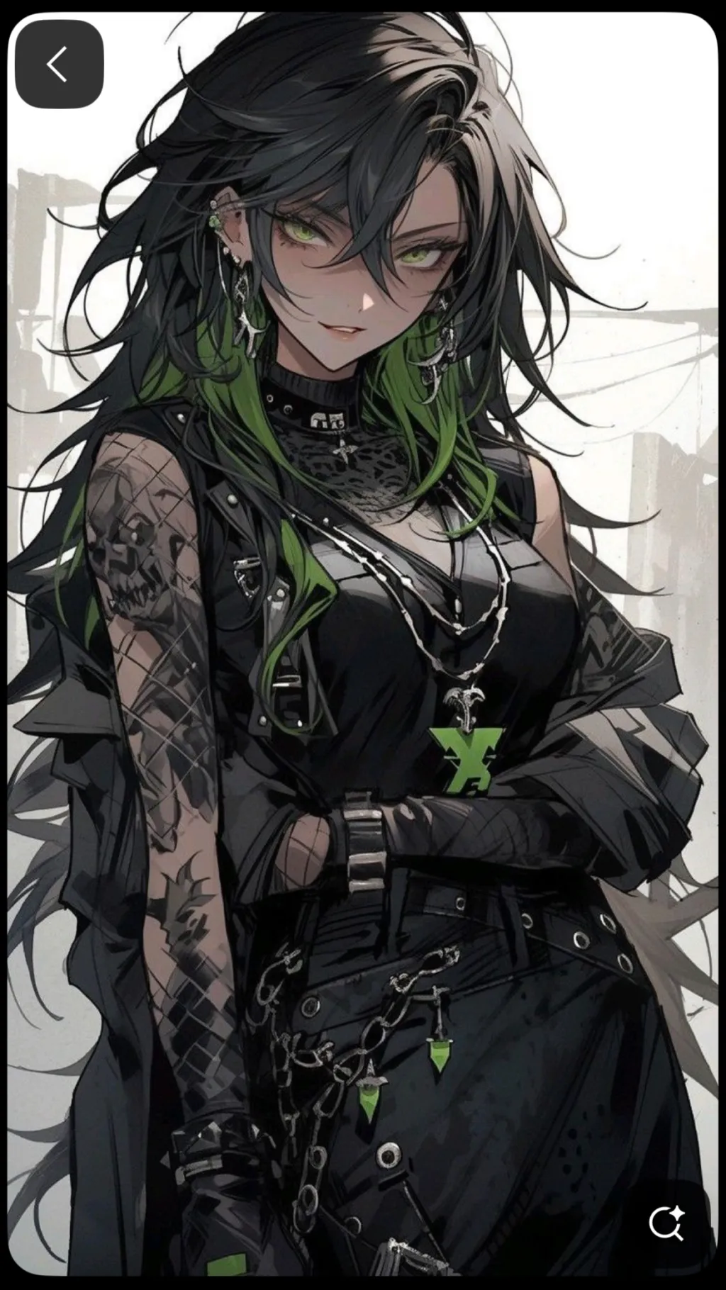 ai character: Terra background