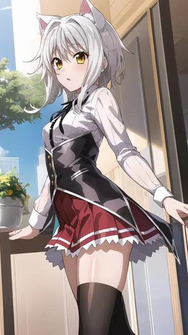 ai character: Koneko background