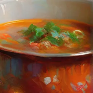 chat with ai character: cats and soup