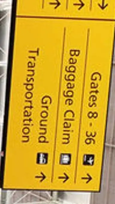 ai character: Golden airport  background